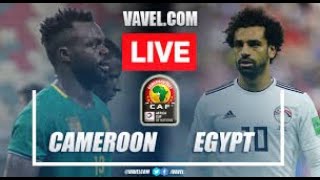 CAMEROON VS EGYPT  AFCON 2022 LIVE MATCH  CAFTV  CAMEROON EGYPTCAMVSEGY [upl. by Nivrek]