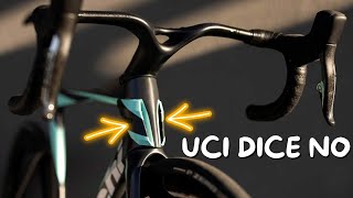 Bici Bianchi Oltre Carenata UCI Dice NO [upl. by Mckinney]