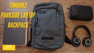 Timbuk2 Parkside Laptop Backpack Minimalist In a Modern Package Urban City Everyday Carry EDC [upl. by Fotina73]