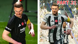 EFootball 2025 Beşiktaş My League Season 2 Part 21  IMMOBILES FIRE START  7 GOALS IN 3 GAMES [upl. by Ansilma442]