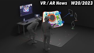 VR News Sales Releases KW2023 Valve Index 2 News Tesla AR HUD Campfire Holographic Collab [upl. by Noreik894]