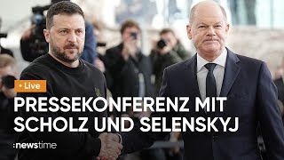 LIVE Jetzt erklären Scholz und Selenskyj ihr neues Sicherheitsabkommen [upl. by Serilda]