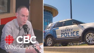 RCMP union boss calls for vote on Surrey policing [upl. by Leoj]