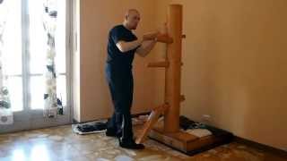 Forma Uomo di Legno e allenamento libero in fluidità interpretazione personale  Wing Chun Torino [upl. by Arbua893]