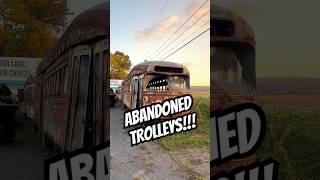 Abandoned Streetcars in Arkport NY abandoned retro [upl. by Alvira]