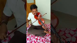 Sreeragamo thedunnu nee ee veenathan Violin 🎻 Tutorial [upl. by Ellehsram]