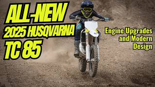 AllNew 2025 Husqvarna TC 85  Engine Upgrades and Modern Design  Motorbikespace [upl. by Boyer]