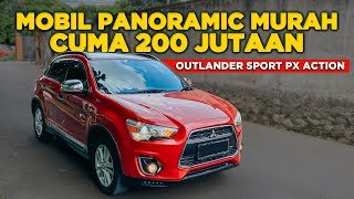 MOBIL BEKAS OUTLANDER SPORT PX ACTION PANORAMIC ROOF LEBIH MURAH DARI HRV [upl. by Thanasi475]