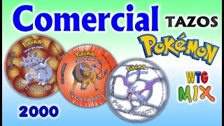 Comercial Tazos Pokémon  2000  Promoção Elma Chips  Propaganda  nostalgia [upl. by Hgielrahc]