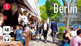 BERLIN Kreuzberg  Germany 🇩🇪 4K Sunny Day ☀️ Walking Tour in Bergmannkiez 2022 [upl. by Gibb]