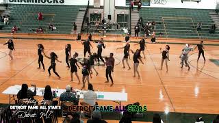 Detroit FAME All Stars  Hosting Performance  Detroit MI  Majorette Dance Battle [upl. by Salta]