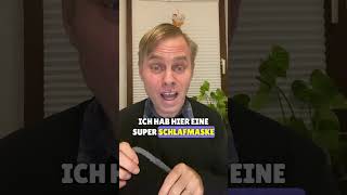 Neste Schlafmaske für Menschen die Nachts ARBEITEN amp am Tag SCHLAFEN 🛌 Stephan Hessmann [upl. by Kunkle]