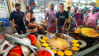 First Time in Bangladesh 🇧🇩 VOLCANO MUSTARD FISH FRY  Street Food in Dhaka [upl. by Cliffes]