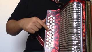 Avientame  Los Invasores de Nuevo León Tutorial  Slow Accordion Blog [upl. by Eiramllij903]