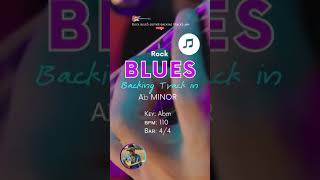 Rock Blues Backing Track in Abm [upl. by Krahmer]