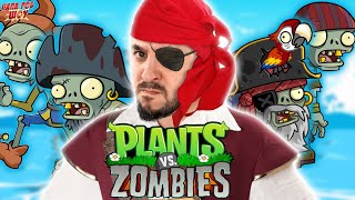 ПАПА РОБ И ЗОМБИ ПРОТИВ РАСТЕНИЙ 2  ВСЕ ПИРАТСКИЕ УРОВНИ PLANTS VS ZOMBIES 2 [upl. by Anomer]