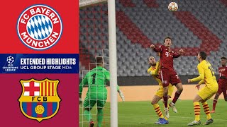 Bayern Munich vs Barcelona Extended Highlights  Group Stage  MD 6  CBS Sports Golazo [upl. by Nek914]