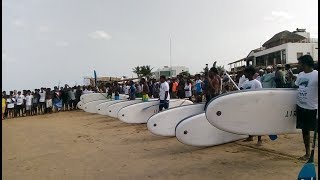 Surfing festival  at Chennai Kovalam Beach [upl. by Matthews946]