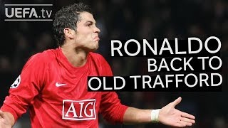 Great CRISTIANO RONALDO GOALS for MANCHESTER UNITED [upl. by Catina]