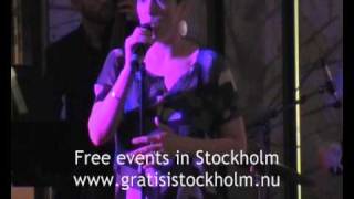 The Moleskins  Here Comes The Rain Again Live at Hotel Scandic Anglais Stockholm 57 [upl. by Irmo]