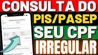 PISPASEP CPF IRREGULAR NA RECEITA FEDERAL O Que Fazer Para Receber O Abono [upl. by Nivert654]