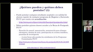 Taller preparación para becas de Magister ANID 2021 [upl. by Neeuq170]