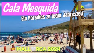 Cala Mesquida🌴🏖️MALLORCA island🩷NEW Strandparadies im Nordosten Mallorcas TOP 🇪🇸spain mallorca [upl. by Curtice]