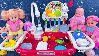 8 Minutes Satisfying with Unboxing Kitchen Cooking Playset，Kitchen Sink Toys Review  ASMR [upl. by Keiko]