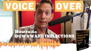 Free Voice Over CoachingLessons  Downward Inflections [upl. by Adnarem]