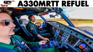 Airbus A330MRTT Air to Air Refueling Flight FRENCH AIR AND SPACE FORCE [upl. by Blatt633]