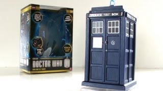 DOCTOR WHO Spin amp Fly TARDIS Toy Review  Votesaxon07 [upl. by Ahtiekal247]