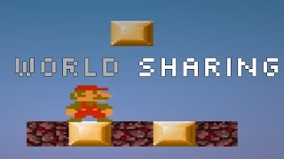 Mine Blocks  How to Share Worlds [upl. by Olson797]