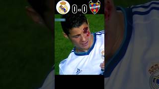 Real Madrid VS Levante Match  Ronaldo Injured Eye Goals  ronaldo vs levante [upl. by Alathia]