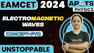 Electromagnetic Waves Oneshot  Physics  EAMCET 2023  Telangana and AP  Ramadevi Maam [upl. by Spieler]