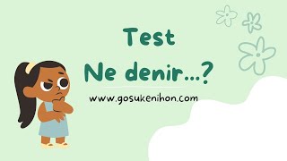 Selamlaşma Testi [upl. by Reed]