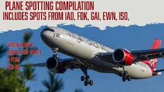 Recent plane spotting compilation [upl. by Idyh]