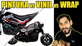 HONDA NAVI  PINTURA VS VINIL VS WRAP  CUAL ES MEJOR [upl. by Lobiv]