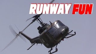 これぞヘリサウンド UH1の激しすぎる機動飛行 北宇都宮駐屯地2018 [upl. by Miran]