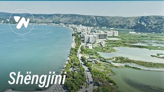 Shëngjini nga Ajri  Shëngjin from the Air Video 4K 14072024 [upl. by Eriha]