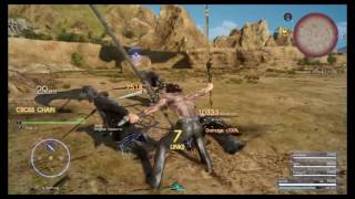 FFXV New Cross Chain Attack [upl. by Smallman]