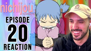 Nichijou Episode 20 Reaction  MIOS BREAKING POINT [upl. by Aivalf]