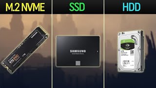 NVME VS SSD VS HDD  What they arnt telling you [upl. by Rubbico]