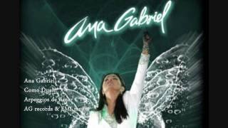 Ana Gabriel  Como Duele [upl. by Besse]