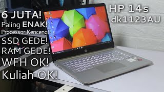 Laptop 6 Jutaan Yang Menang Banyak  Review HP 14sdk1123AU Athlon Gold 3150U  MI Tech Reviews [upl. by Roger]