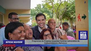 Programas de Propeep impactan familias vulnerables de Independencia y Bahoruco [upl. by Ardy]