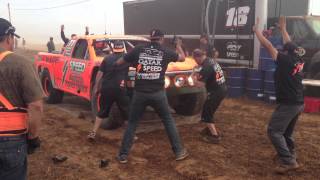 Robby Gordon Baja 500 Final Pit Stop [upl. by Nwahsyd]