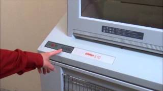 Intimus 852 Cross Cut Commercial Hopper Paper Shredder Video [upl. by Emory]