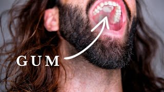 HOW TO USE GUM FOR A BETTER JAWLINE AND FACIAL STRUCTURE  Tongue Chewing  Jorge Fernando [upl. by Mok]