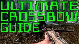 Skyrim Dawnguard Tutorials Crossbow Ultimate Guide [upl. by Ojyma562]