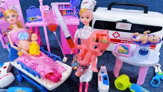 11 Minutes Satisfying with Unboxing Doctor Playset，Pregnant Women Giving Birth Toys Review  ASMR [upl. by Trebreh]